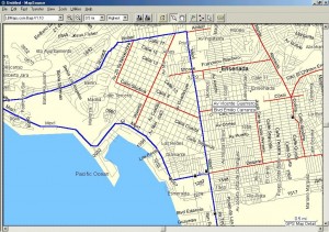 Ensenada Detail Map GPS