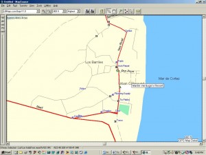 Los Barriles Map GPS