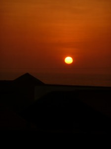 Sunset in September